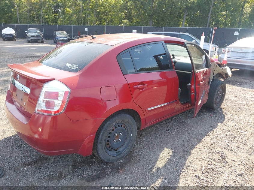 2012 NISSAN SENTRA auction photo 4