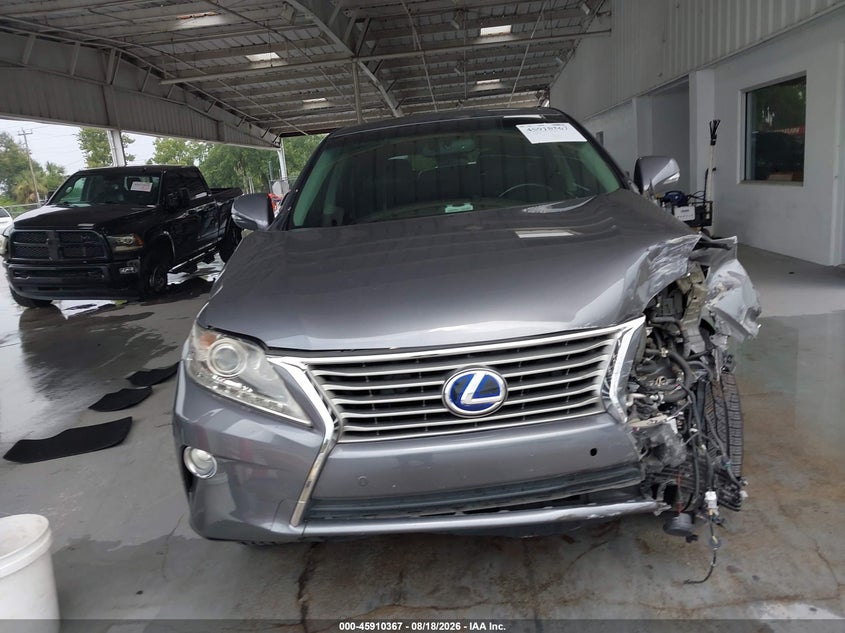 LEXUS RX 450H 2013 VIN JTJZB1BA5D2008826
