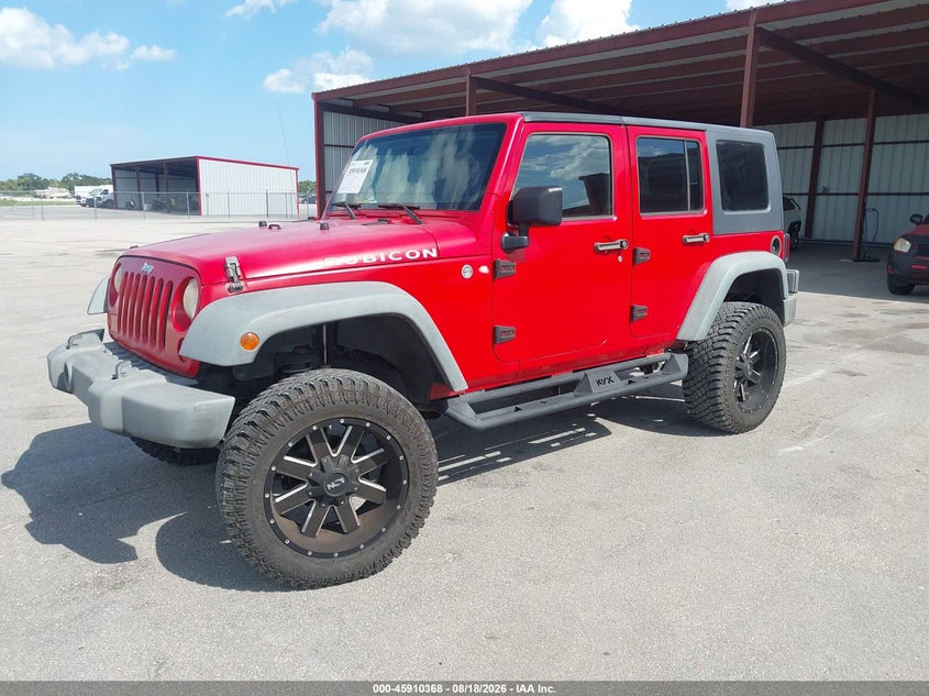 JEEP WRANGLER 2008 VIN 1J4GA69198L577320