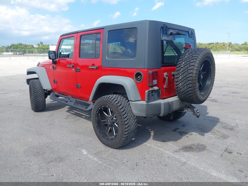 JEEP WRANGLER 2008 VIN 1J4GA69198L577320