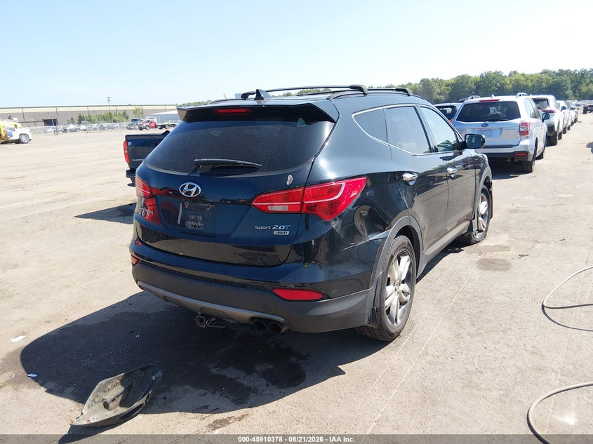 2013 HYUNDAI SANTA FE auction photo 4