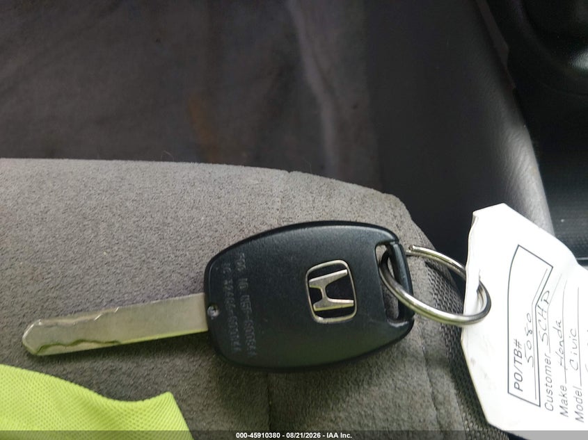 HONDA CIVIC 2007 VIN 1HGFA165X7L038393