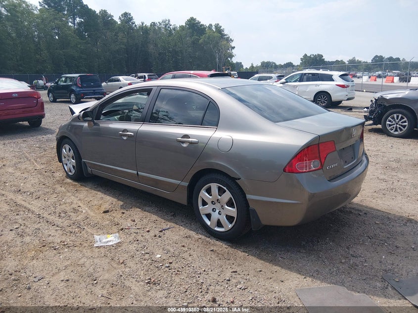 HONDA CIVIC 2007 VIN 1HGFA165X7L038393