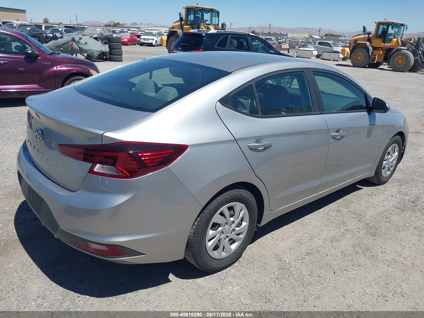 2020 HYUNDAI ELANTRA auction photo 4