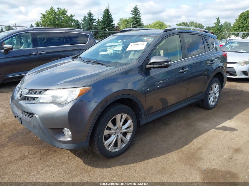 2015 Toyota RAV 4, Правый бок, IAAI, VIN JTMYFREV4FD077935 — фото 2