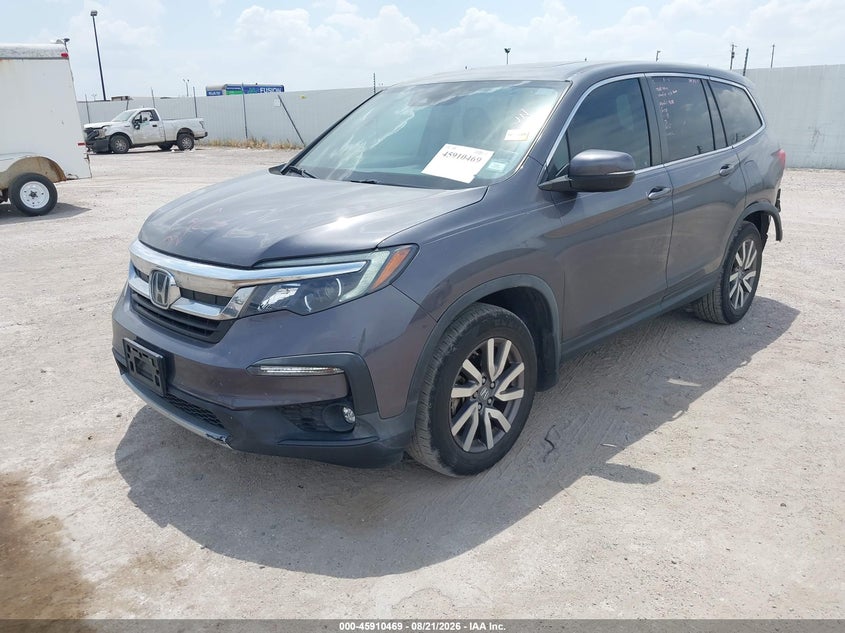 2022 Honda Pilot, Right Rear, IAAI, VIN 5FNYF5H51NB003934 — photo 2