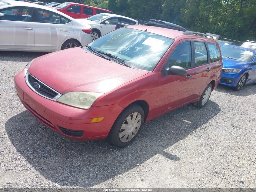 2005 Ford Focus, Обычный износ, IAAI, VIN 1FAFP36N65W120356 — фото 2
