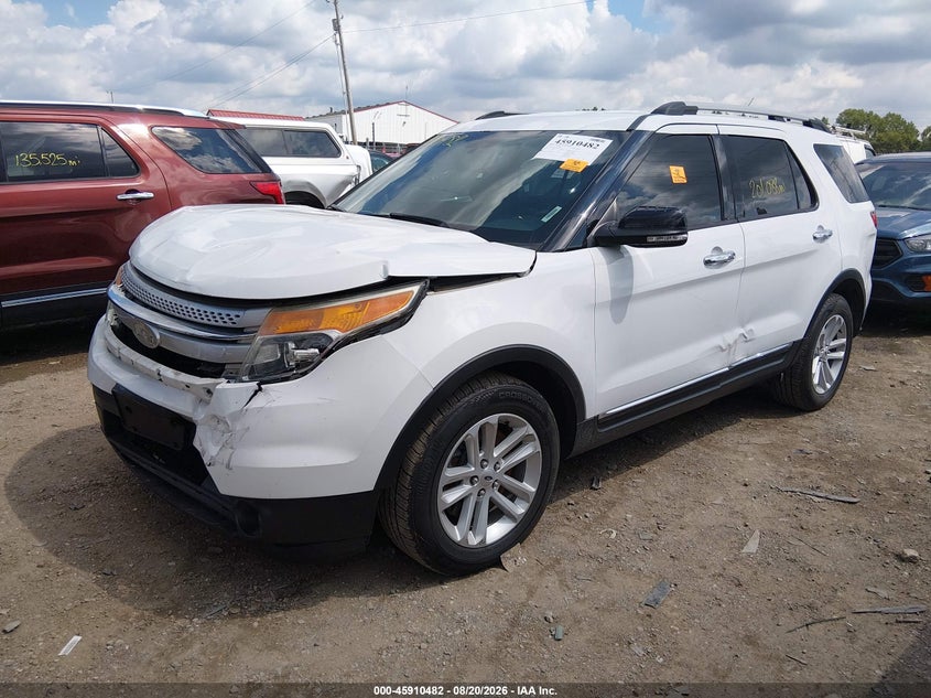 2015 Ford Explorer, Удар спереди, IAAI, VIN 1FM5K7D85FGB71394 — фото 2