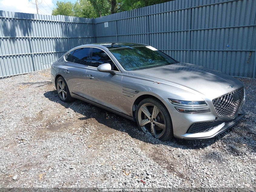 Vin: kmtgb4sd8pu185676, lot: 46409558, genesis g80 3.5t sport awd 2023 img_1