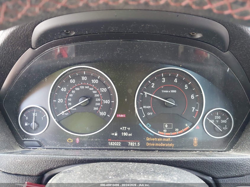 2015 BMW 328I auction photo 7