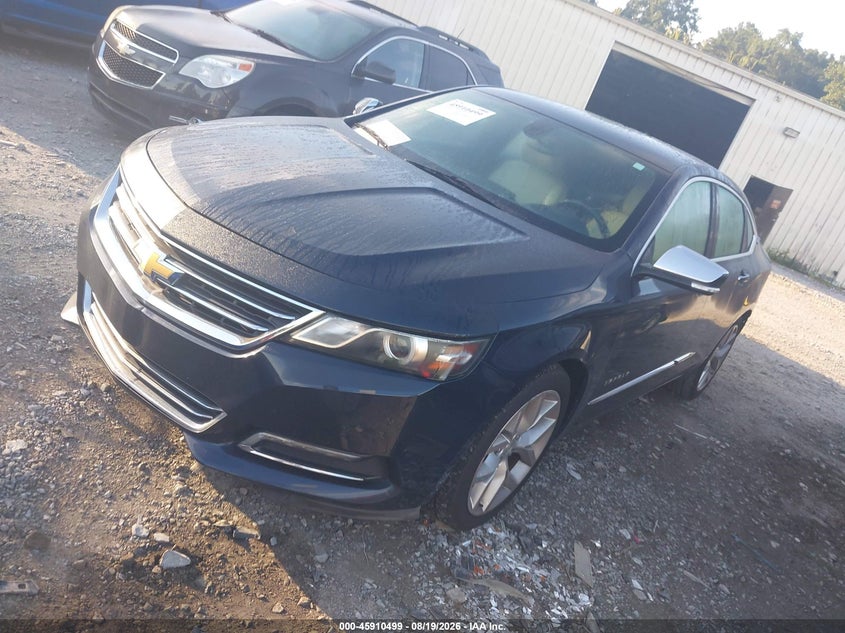 2018 Chevrolet Impala, По кругу, IAAI, VIN 2G1125S33J9131491 — фото 2