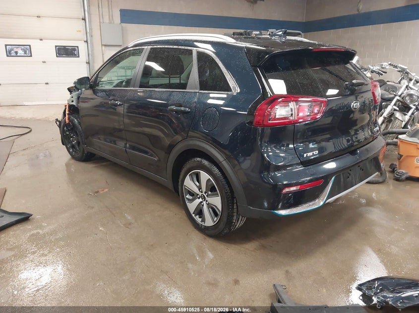 Vin: kndcc3ld8k5328308, lot: 46409593, kia niro plug-in hybrid ex premium 20193
