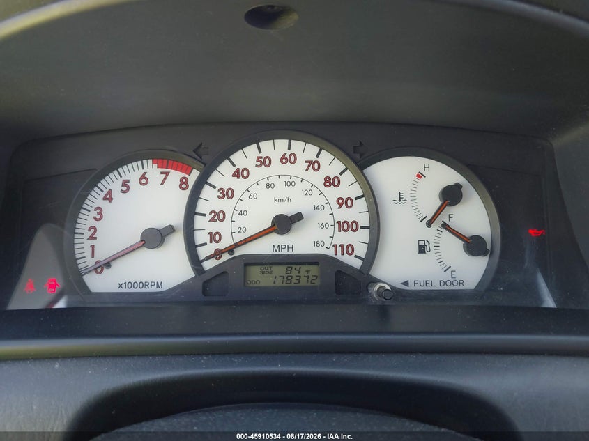 2003 TOYOTA COROLLA SEDAN 1.8L I-4 DOHC, VVT, 130HP
