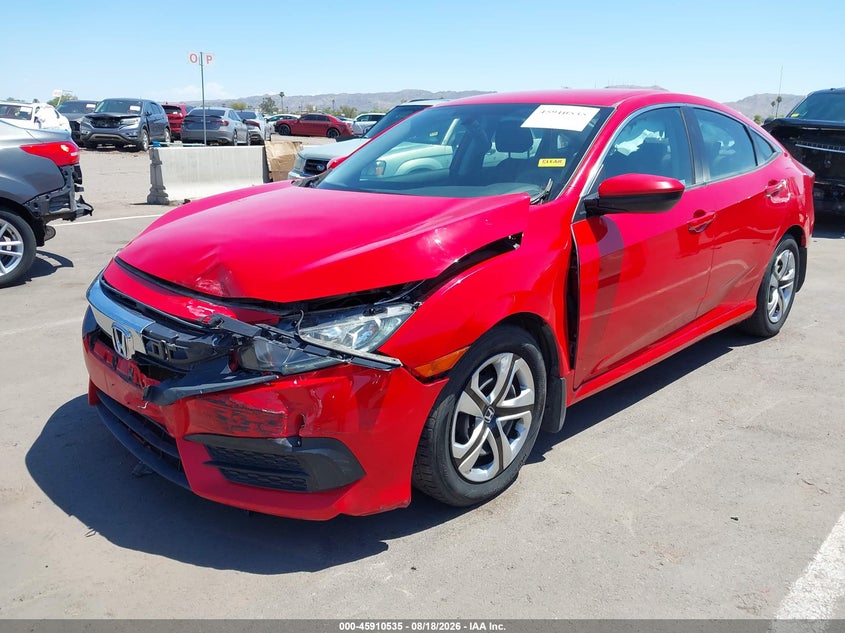 2018 HONDA CIVIC SEDAN 2.0L I-4 DOHC, VVT, 158HP