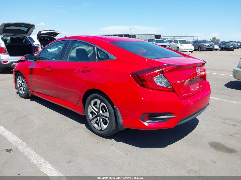 2018 HONDA CIVIC SEDAN 2.0L I-4 DOHC, VVT, 158HP
