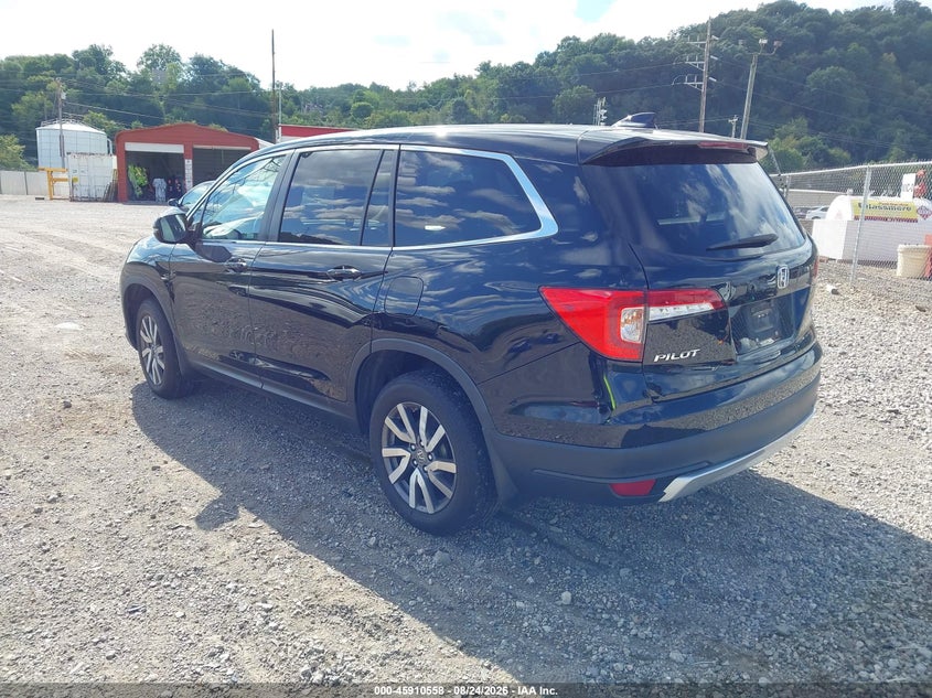 2020 HONDA PILOT auction photo 3