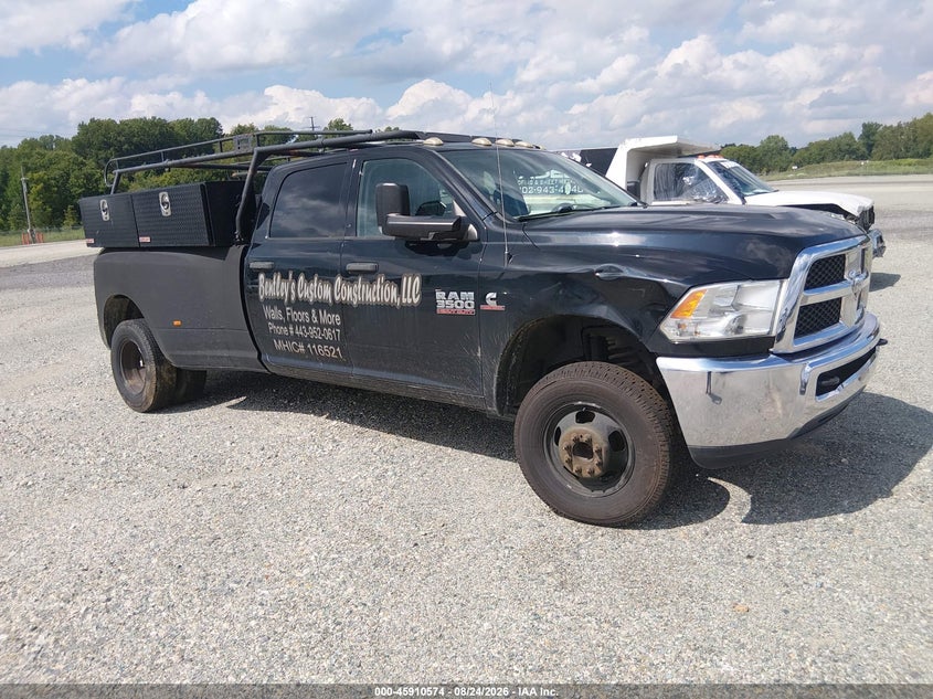 2015 Ram 3500 Tradesman, Rear, IAAI, VIN 3C63RRGL4FG550689