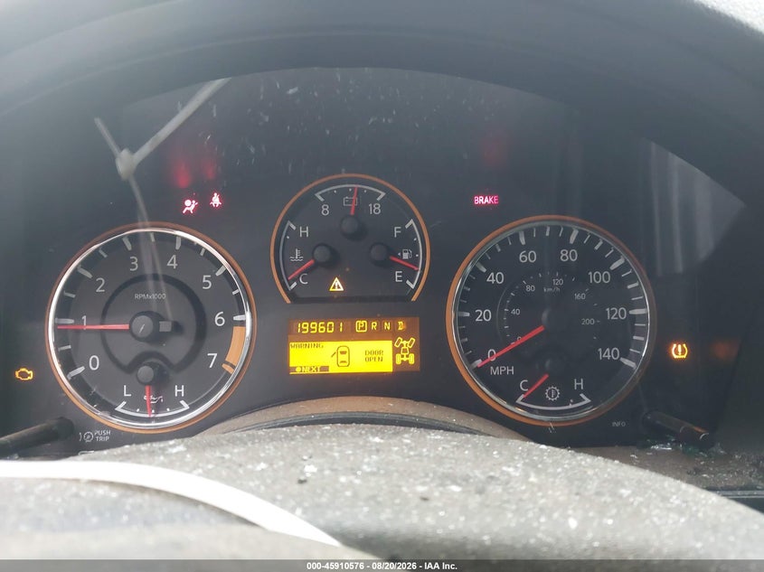 2012 NISSAN ARMADA auction photo 7