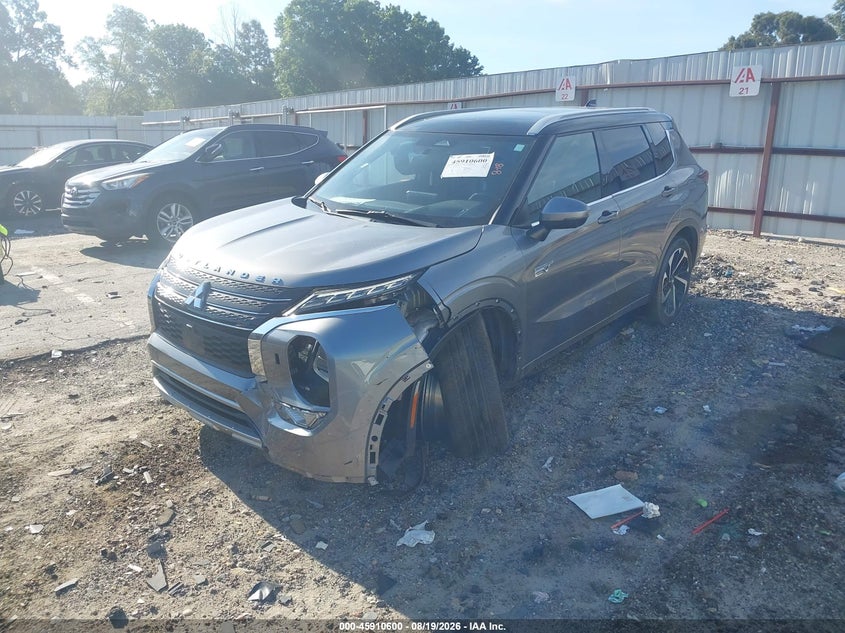 2023 Mitsubishi Outlander, Front End, IAAI, VIN JA4T5VA95PZ047484 — photo 2