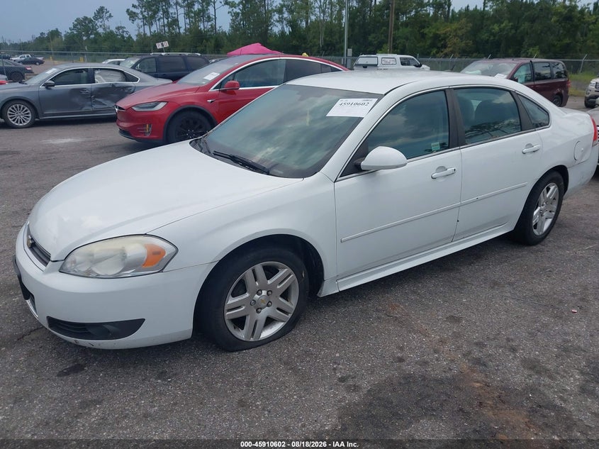 2011 Chevrolet Impala, Left Rear, IAAI, VIN 2G1WG5EK6B1333302 — photo 2