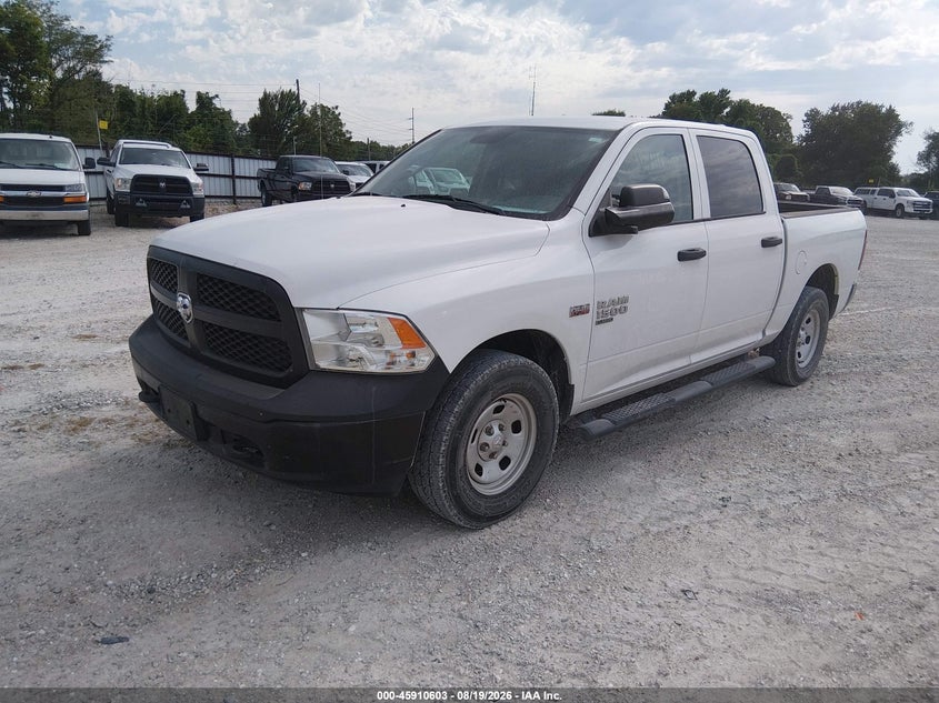 Vin: 1c6rr7kt7ks674481, lot: 46409671, ram 1500 classic tradesman  4x4 5'7 box 20192
