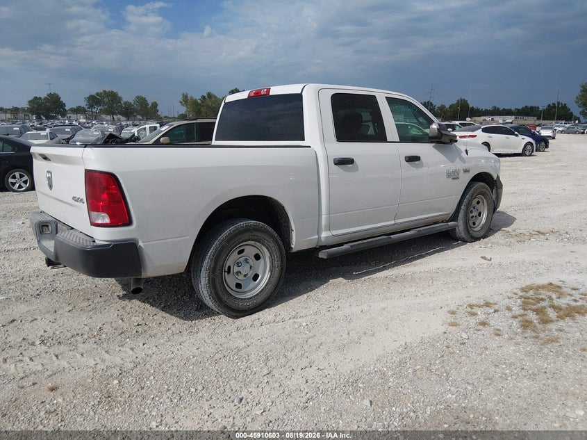 Vin: 1c6rr7kt7ks674481, lot: 46409671, ram 1500 classic tradesman  4x4 5'7 box 20194