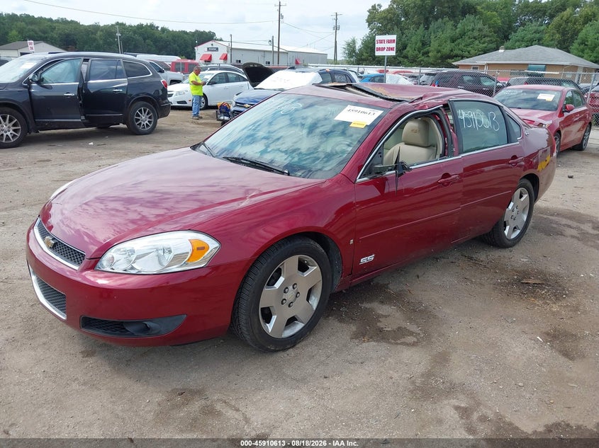 2007 Chevrolet Impala, Storm Damage, IAAI, VIN 2G1WD58C879263890 — photo 2