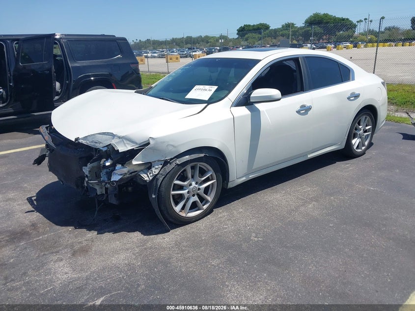 2014 NISSAN MAXIMA SEDAN 3.5L V-6 DOHC, VVT, 290HP