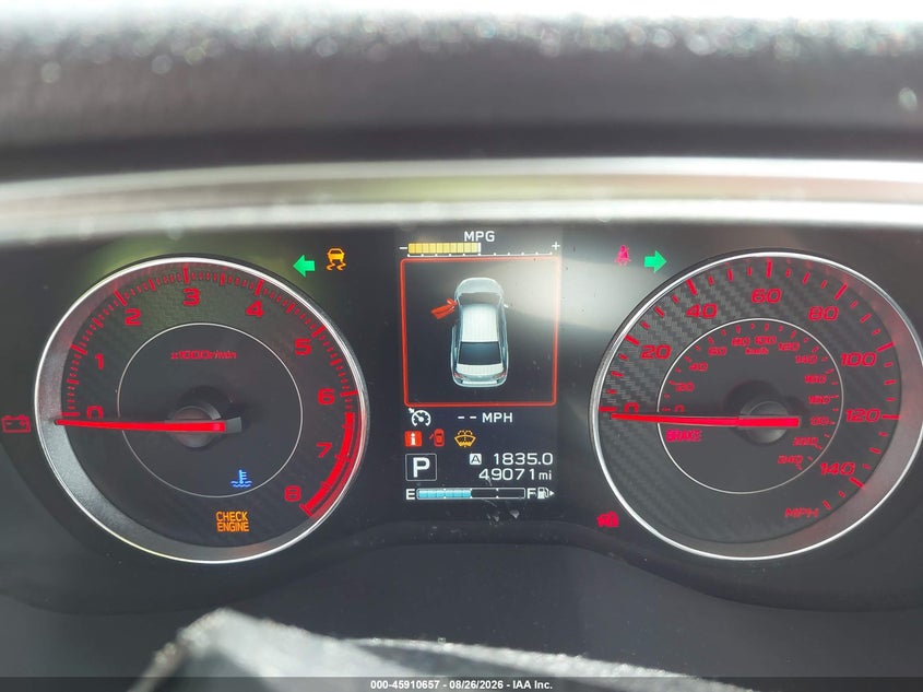 SUBARU IMPREZA 2018 VIN 4S3GTAK62J3749167