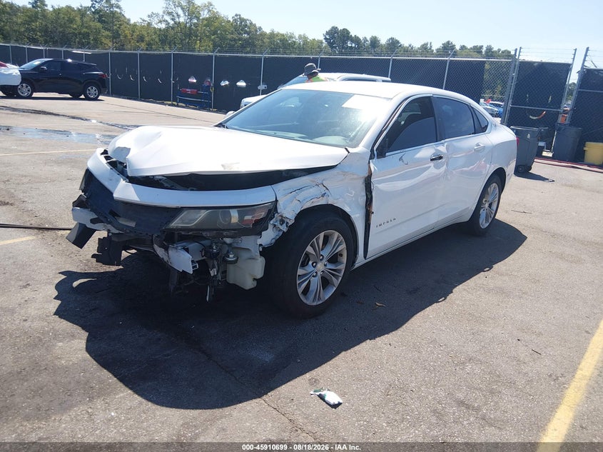 2014 Chevrolet Impala, Front End, IAAI, VIN 1G1115SL9EU157556 — photo 2