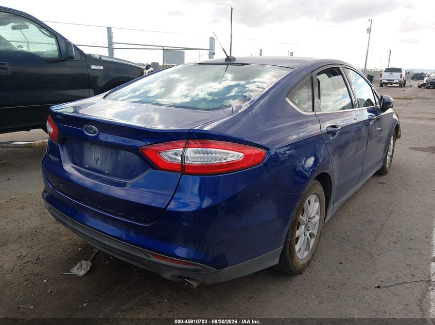 Vin: 3fa6p0g77gr332591, lot: 46409771, ford fusion s 20164