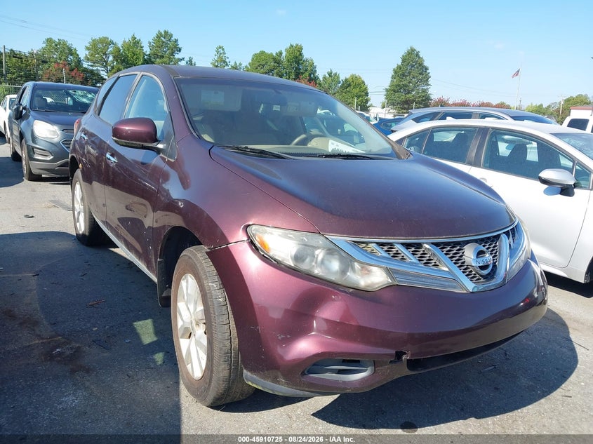 2013 NISSAN MURANO auction photo 1