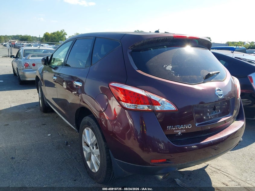 2013 NISSAN MURANO auction photo 3