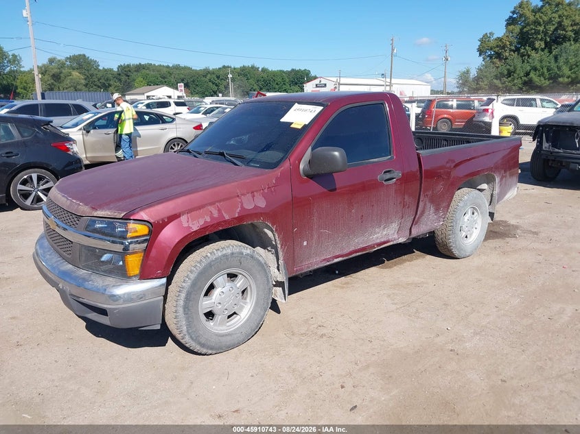 2007 Chevrolet Colorado Lt, Rear, IAAI, VIN 1GCCS149978156023 — photo 2
