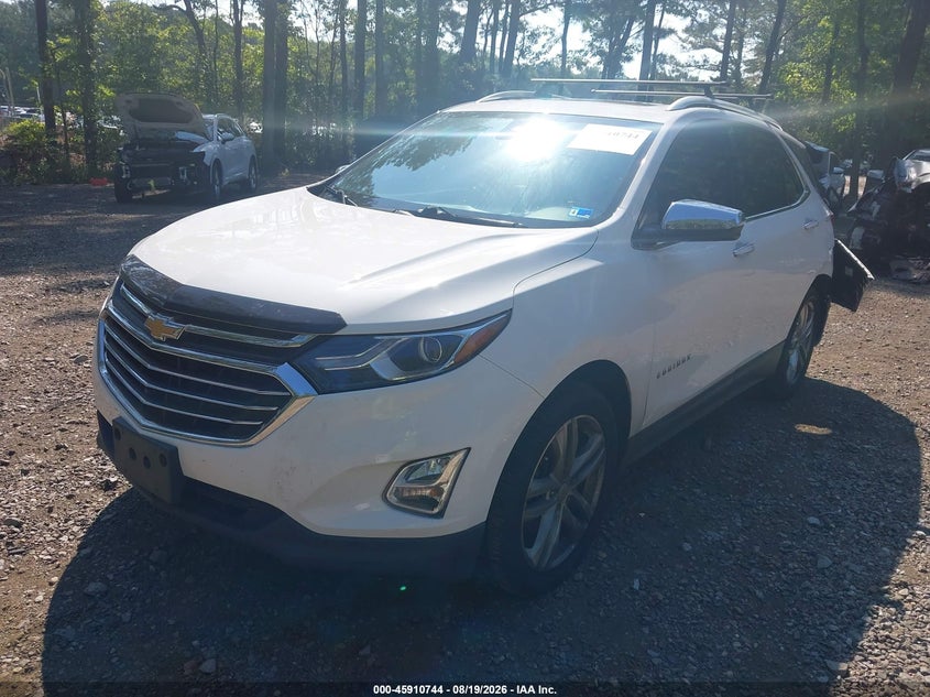 2018 Chevrolet Equinox, Удар ззаду, IAAI, VIN 2GNAXWEX0J6235247 — фото 2