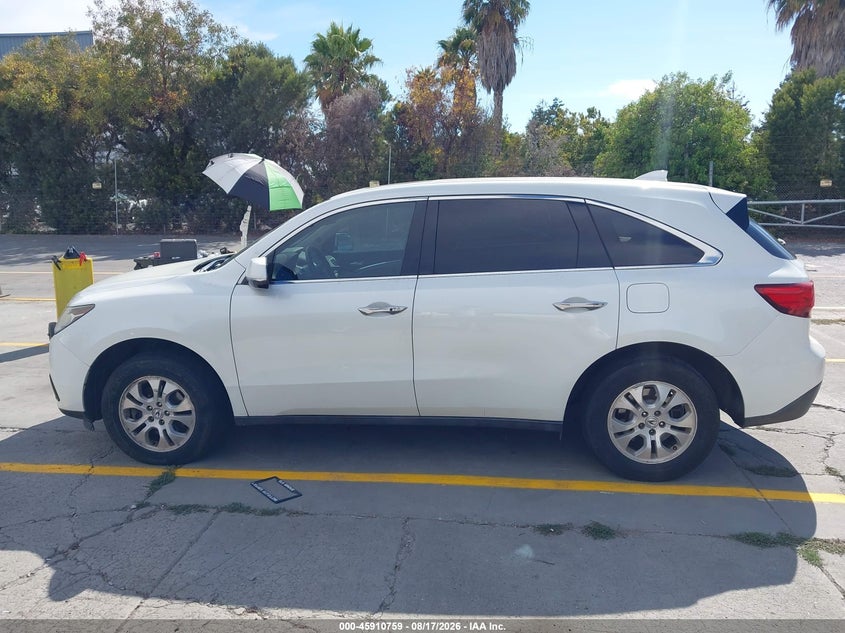 ACURA MDX 2015 VIN 5FRYD3H23FB005622