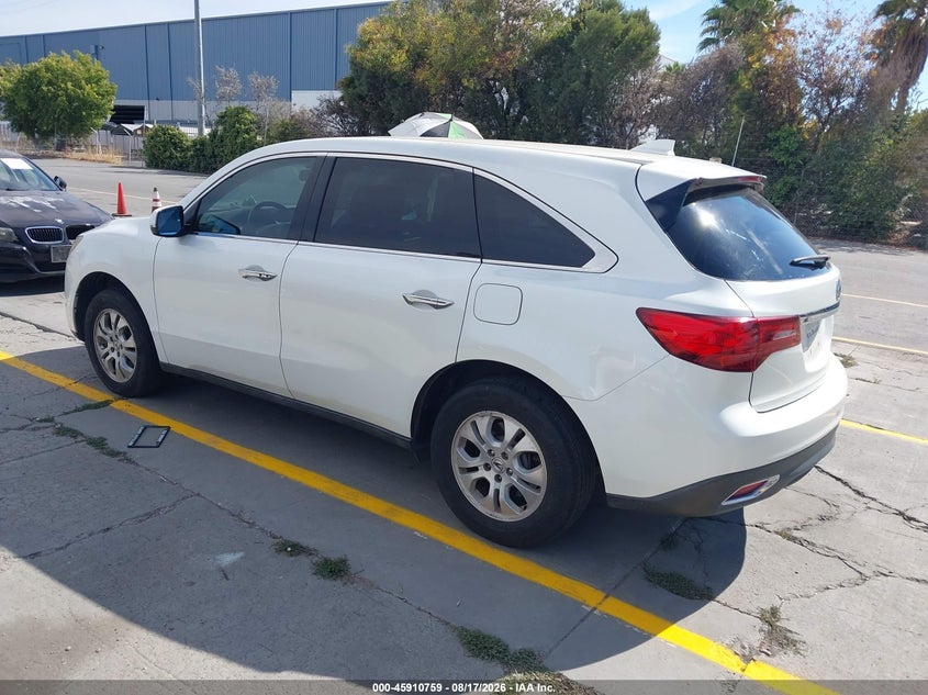 2015 ACURA MDX auction photo 3