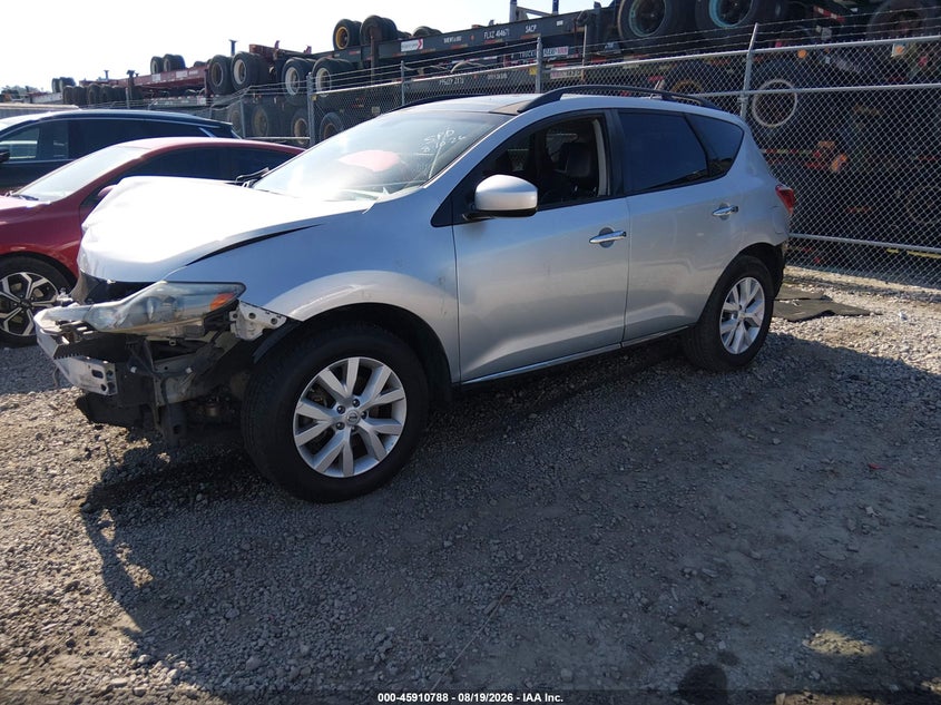 Vin: jn8az1mu9cw102772, lot: 46409855, nissan murano sl 20122