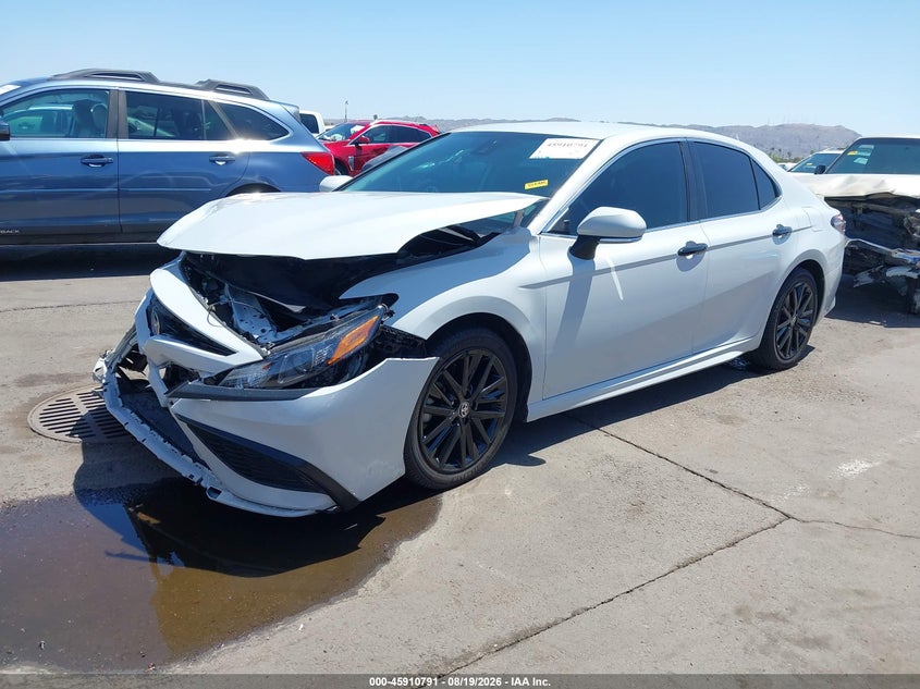 2023 Toyota Camry Se, Right Front, IAAI, VIN 4T1G11AK9PU164802 — photo 2