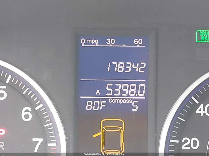 HONDA CR-V 2010 VIN JHLRE4H74AC006906