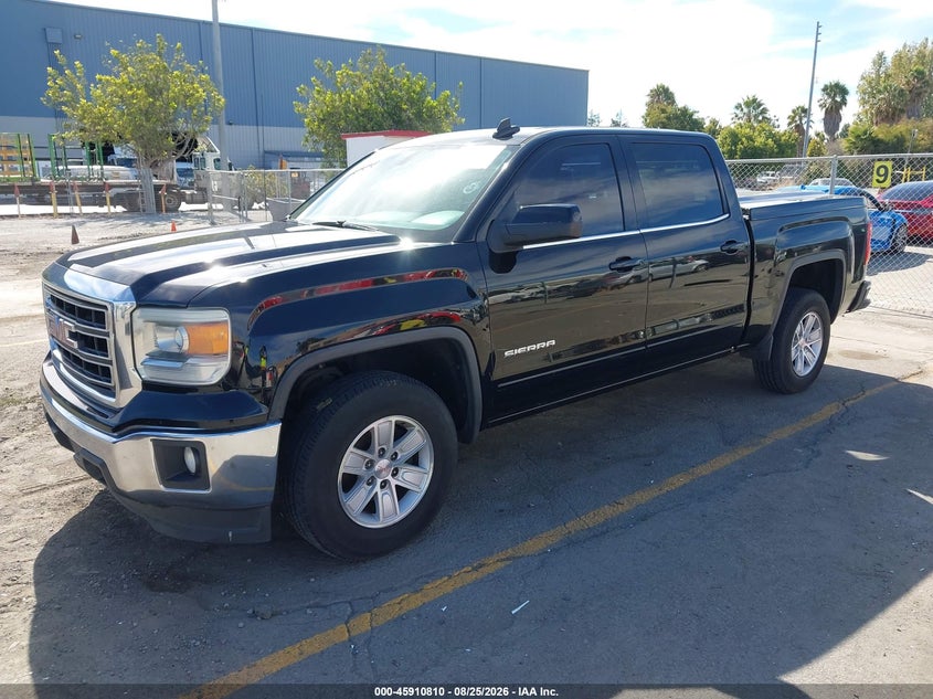 2015 GMC Sierra, Right Rear, IAAI, VIN 3GTP1UEH7FG489518 — photo 2