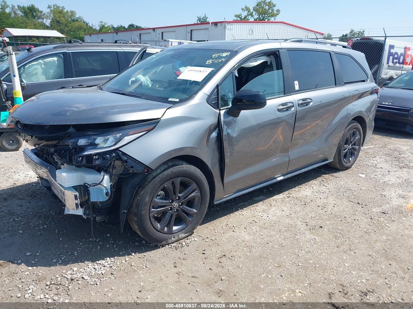 Vin: 5tdxskfc1ts228984, lot: 46409905, toyota sienna xse 20262