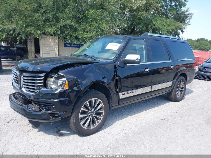 2016 Lincoln Navigator, Front End, IAAI, VIN 5LMJJ3HT9GEL12146 — photo 2