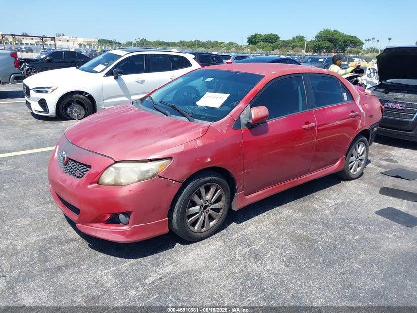 2010 Toyota Corolla, Удар сзади, IAAI, VIN 2T1BU4EE5AC472873 — фото 2