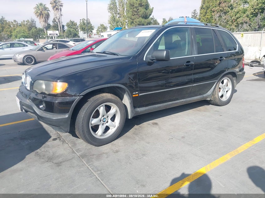 2001 BMW X5, Normal Wear & Tear, IAAI, VIN WBAFB33551LH22674 — photo 2