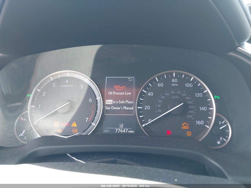 2018 LEXUS RX SPORT UTILITY VEHICLE 3.5L V-6 DOHC, VVT, 290HP