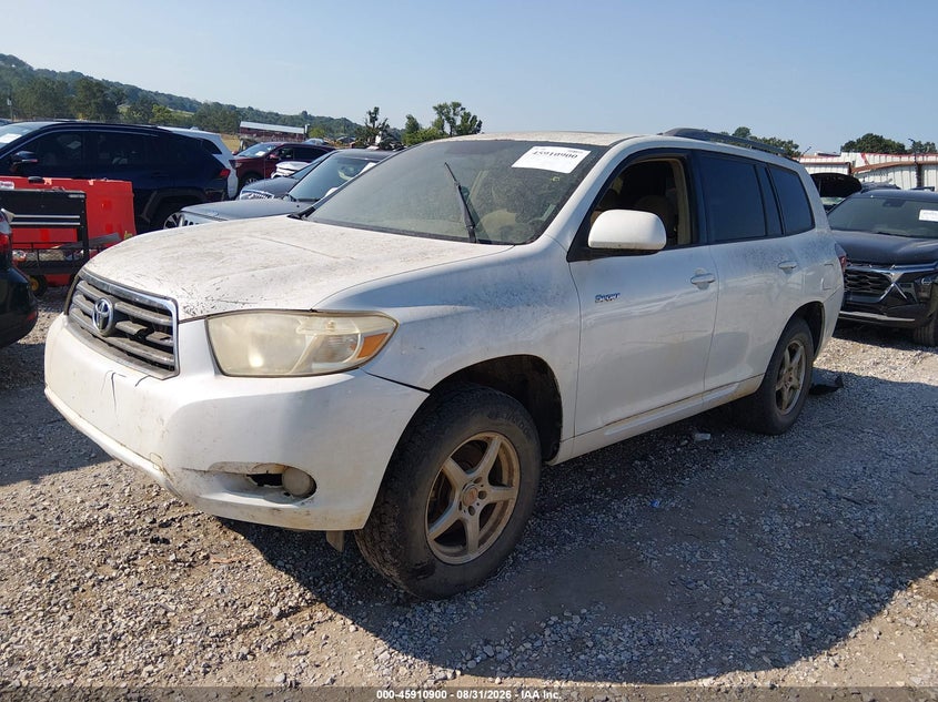 2008 Toyota Highlander, Обычный износ, IAAI, VIN JTEDS43AX82039486 — фото 2