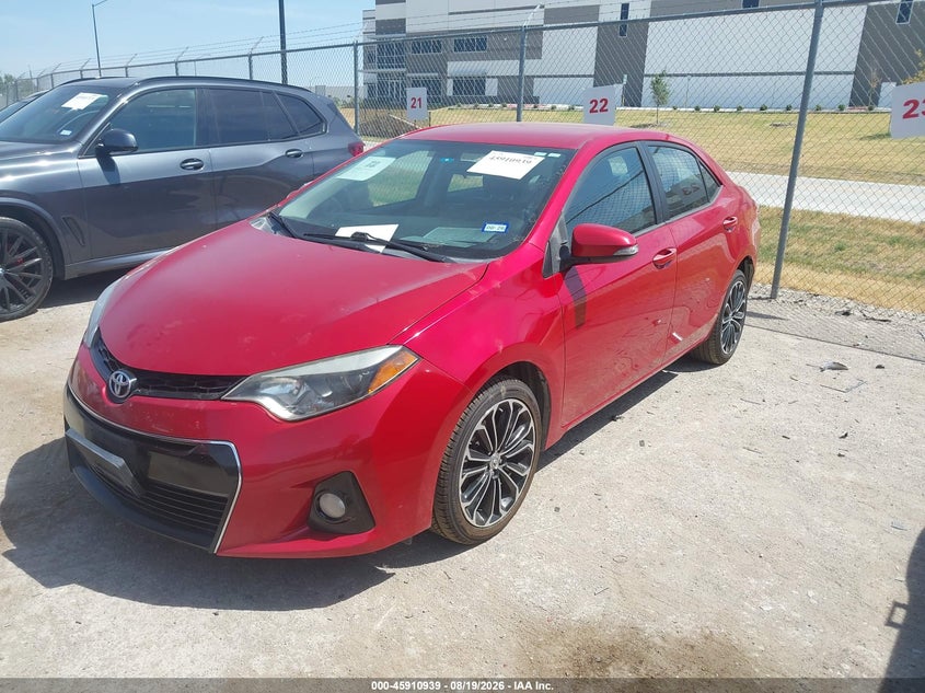 2014 Toyota Corolla, Unknown, IAAI, VIN 2T1BURHE7EC051056 — photo 2