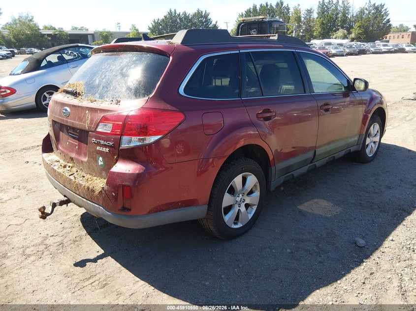 2012 SUBARU OUTBACK auction photo 4