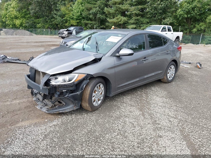2018 Hyundai Elantra Se, Right Side, IAAI, VIN 5NPD74LF1JH244474 — photo 2